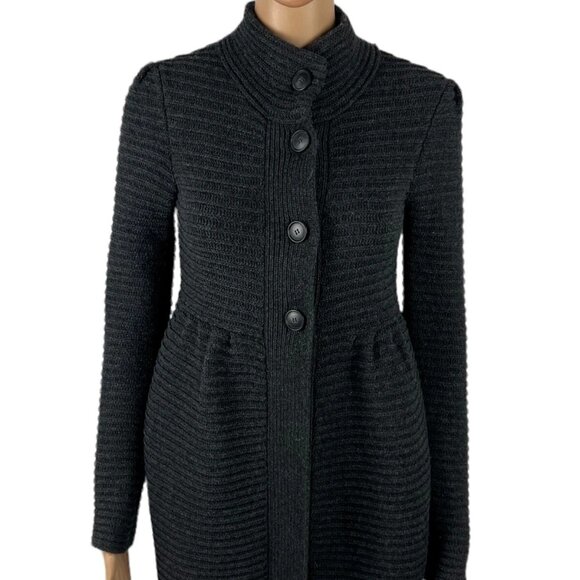 Theory Womens Long Cardigan Wool Cashmere Blend - Picture 1 of 6